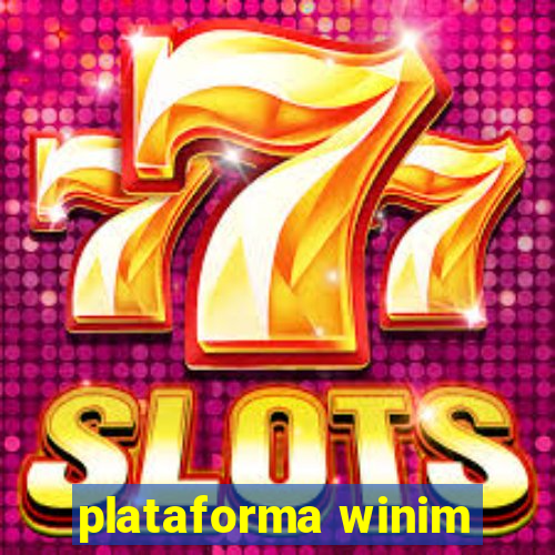 plataforma winim